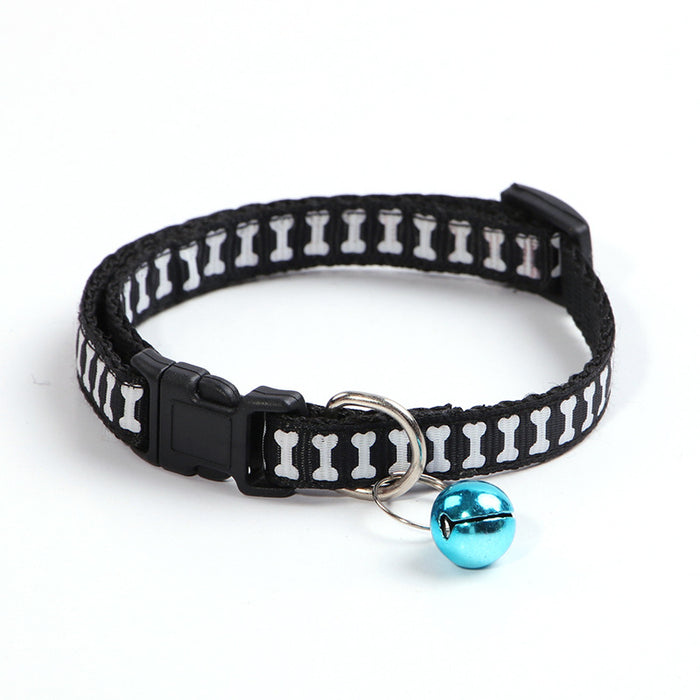 Cat Collar Safety Elastic Adjustable With Bells