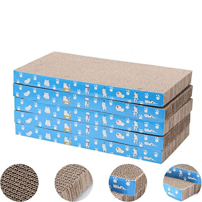 5 Packs Cat Scratch Pad