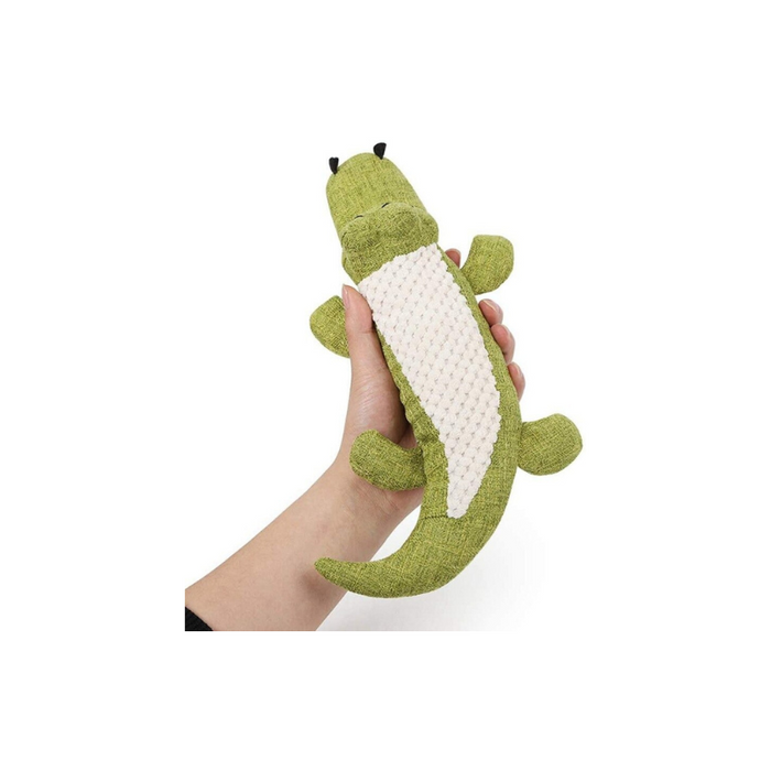 Linen Plush Crocodile Animal Toy