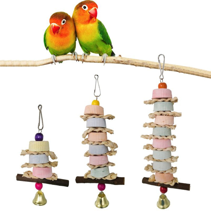 Parrot Grinding Stone Chewing Birds Toy