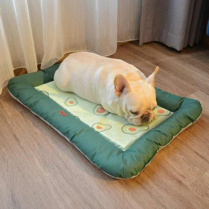 Kennel Cold Silk Pet Summer Bed