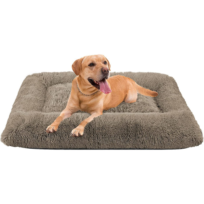 Fluffy Kennel Mat Pad Anti-Slip Dog Bed