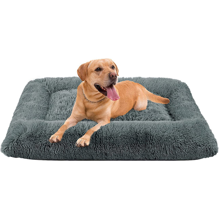 Fluffy Kennel Mat Pad Anti-Slip Dog Bed