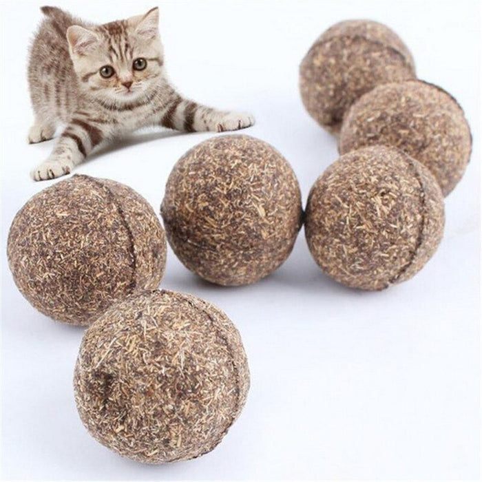 Natural Catnip Treat Balls