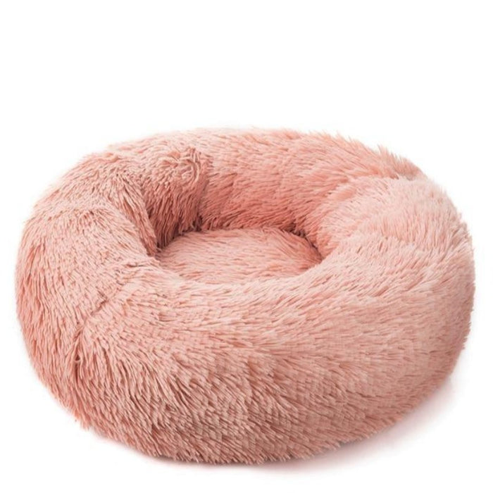 Comfy Anti-Anxiety Calming Dog & Cat Donut Bed | Fluffy Dog Bed