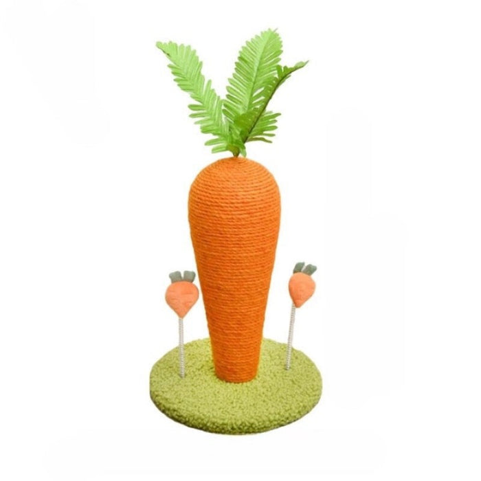 Carrot Shape Scratcher With Pad