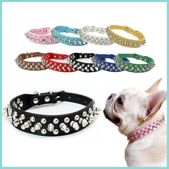 Punk Style Spiked Pet Dog Collar