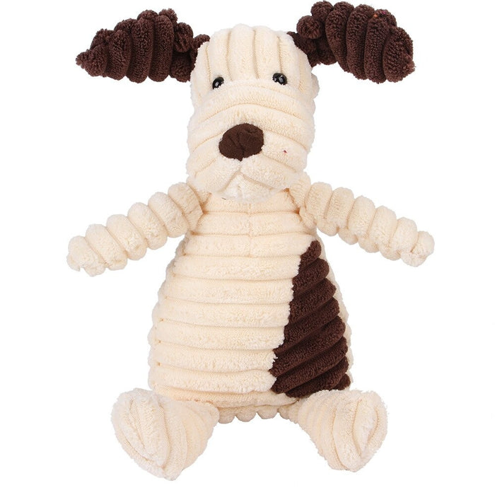Animal Shape Fleece Puppy Toy