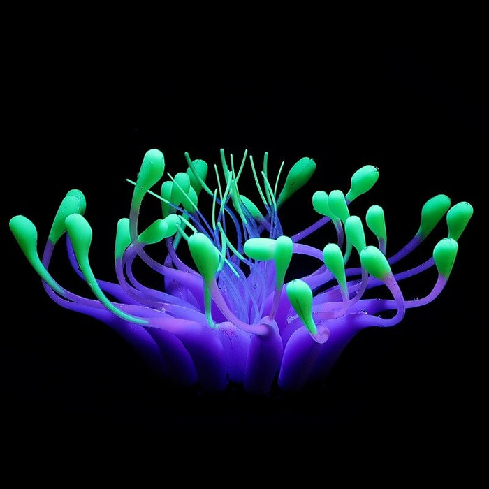 Gooseneck Coral Artificial Ornament For Aquarium