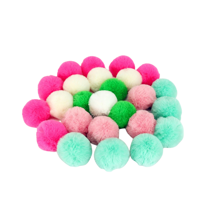 Soft Colorful Cat Toy Ball