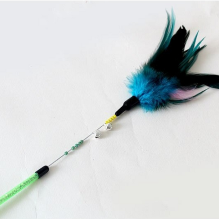 3-Style Cat Feather Stick