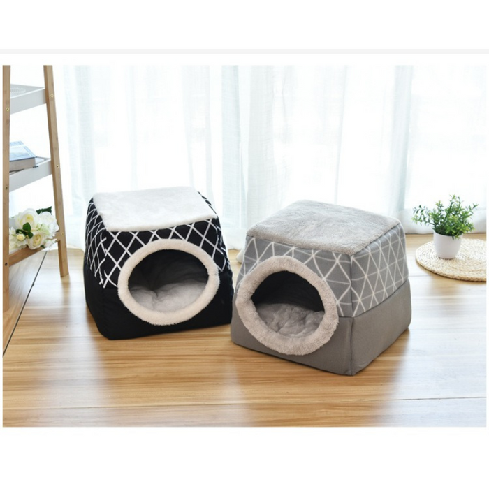 Cat Nest Space Capsule Bed Closed Cave Sleeping Mat Tent