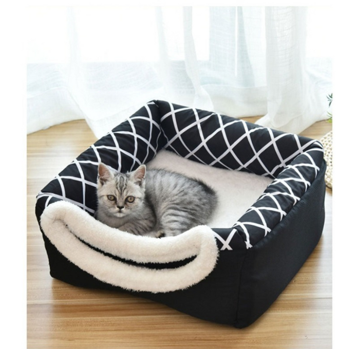 Cat Nest Space Capsule Bed Closed Cave Sleeping Mat Tent