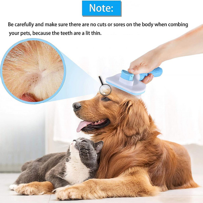 Pet Grooming Brush For Long And Short Hair