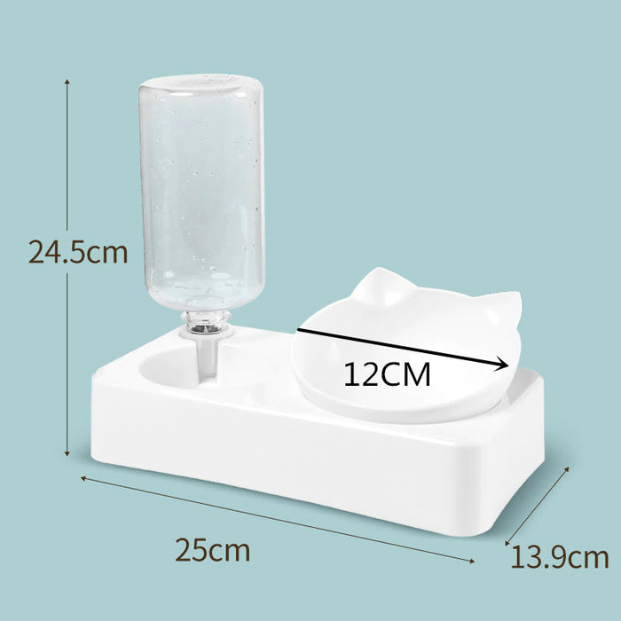 Automatic Pet Feeder with Water Dispenser