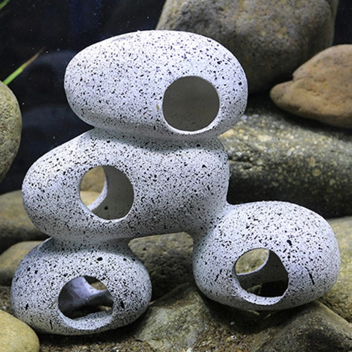 Shrimp Rock Cave Ornament For Aquarium