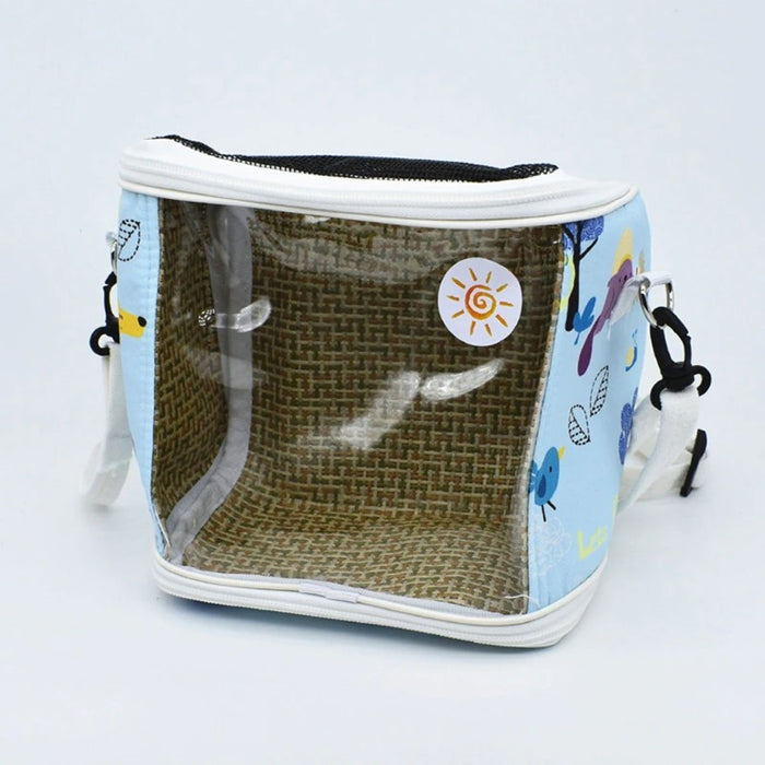Bird Travel Carrier Portable Cage | Lightweight Breathable Bird  Travel Cage