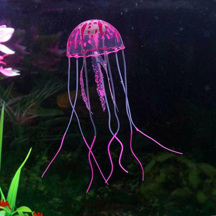 Jellyfish Fish Ornament For Aquarium