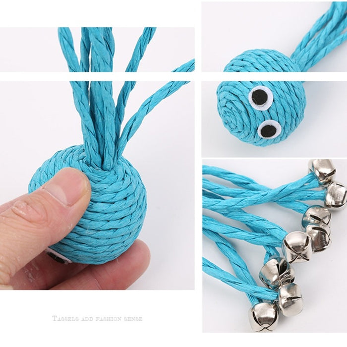 Octopus Woven By Paper Rope