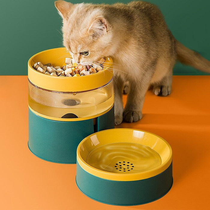 Water Food Feeder for Cat