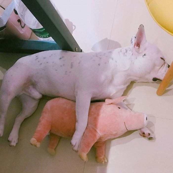 Cute Pink Pig Doll Tough Dog