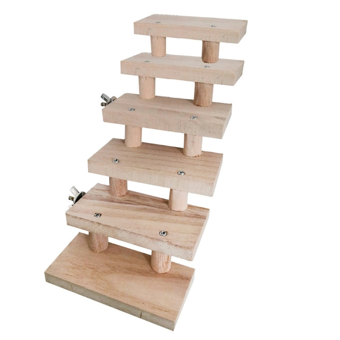 Wood Ladder For Pet Birds