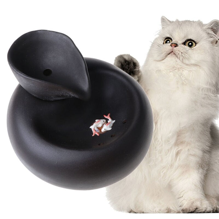 Smart Ceramics Cat Drinking Feeder