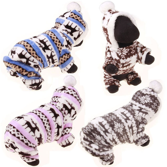 Winter Warm Clothes For Small Dogs