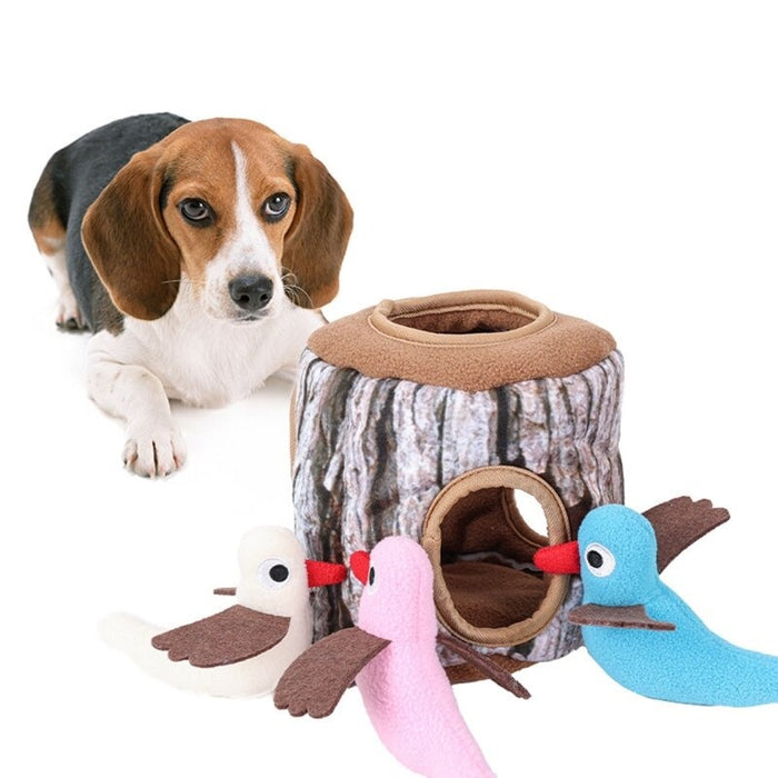 Dog Tree Hole Dispensing Toys