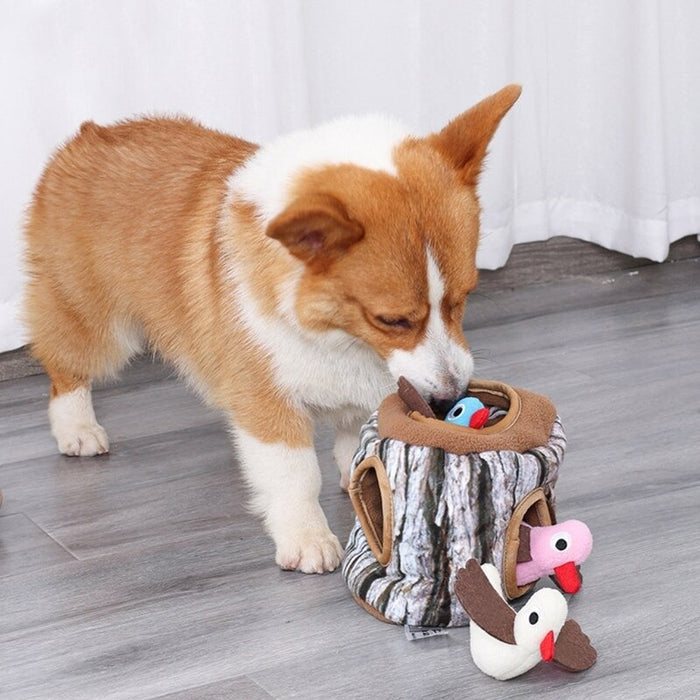 Dog Tree Hole Dispensing Toys