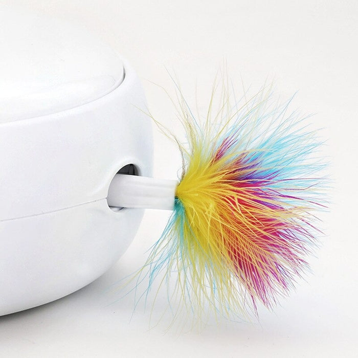 Electric Cat Feather Toy