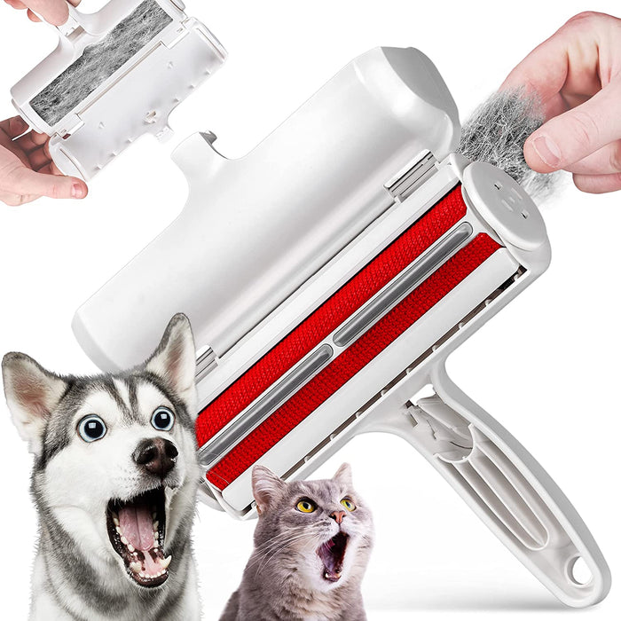 Pet Hair Remover | Portable, Multi-Surface Lint Roller & Animal Fur Removal Tool