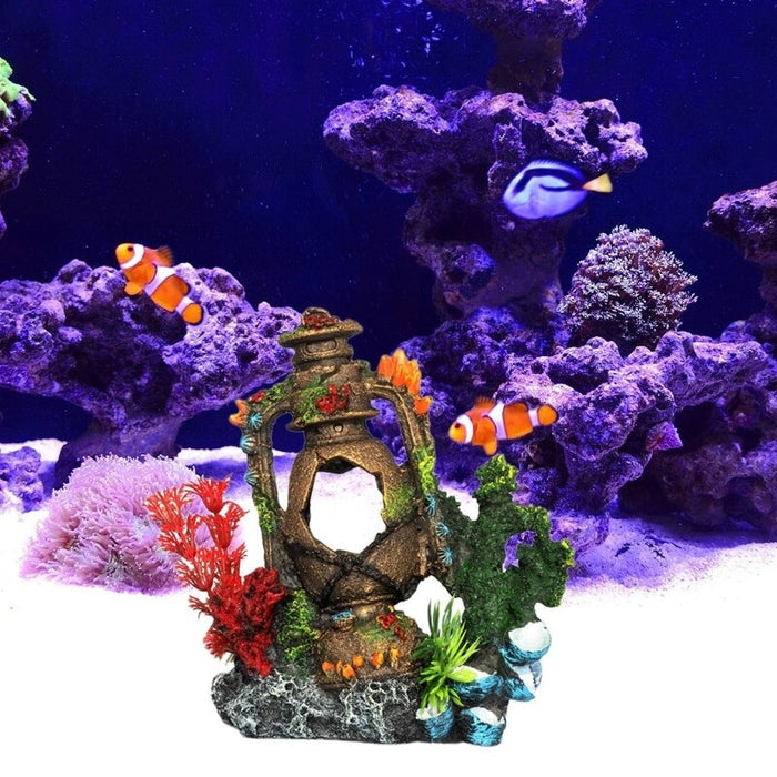 Coral Oil Lamp Ornament For Aquarium