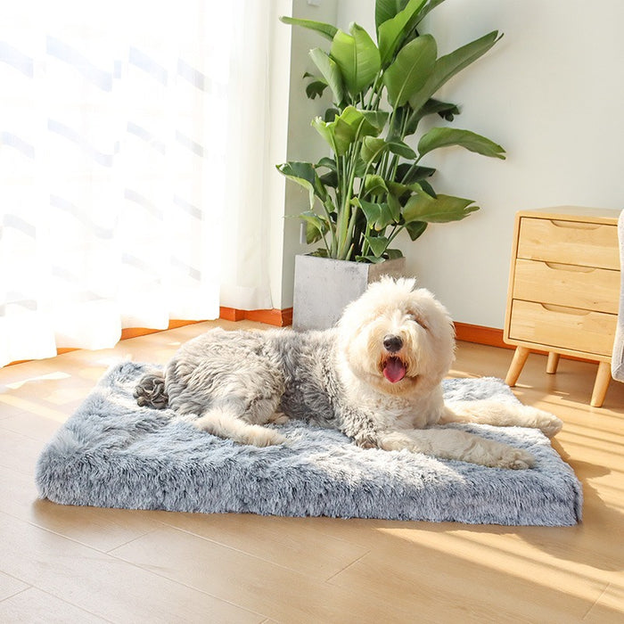 Fluffy Long Plush Pet Cushion Sleeping Mat
