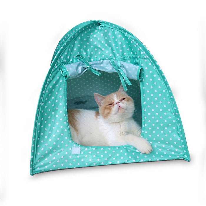 Foldable Pets Tent Beds
