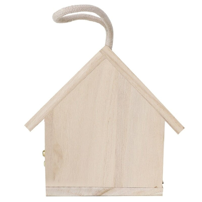 Hanging Wooden Bird Nest