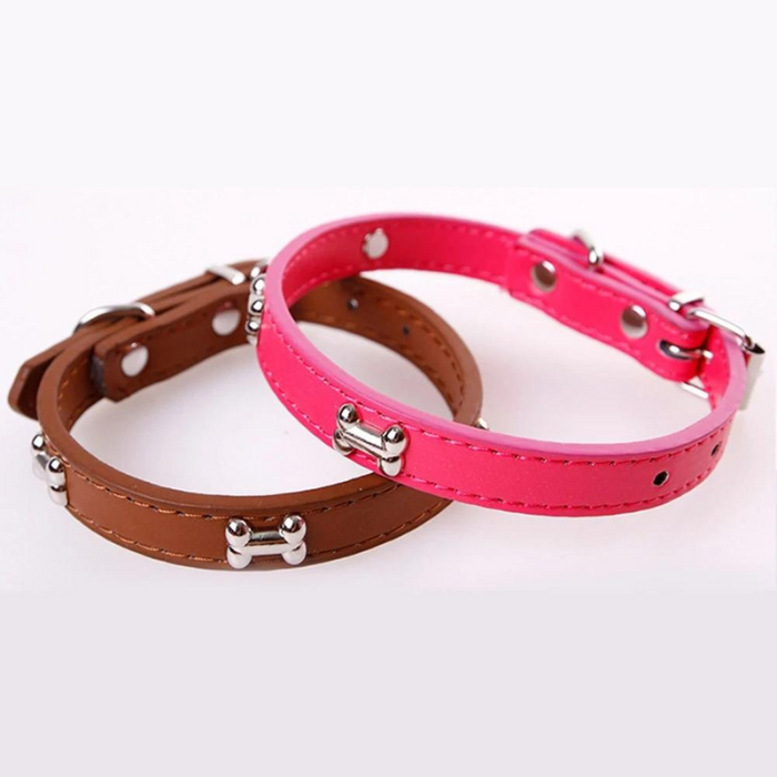 PU Leather Pet Dog Collar