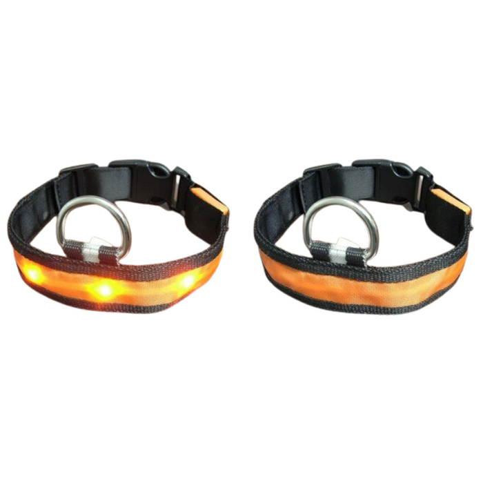 Night Safety Pet Dog Collar LED Light