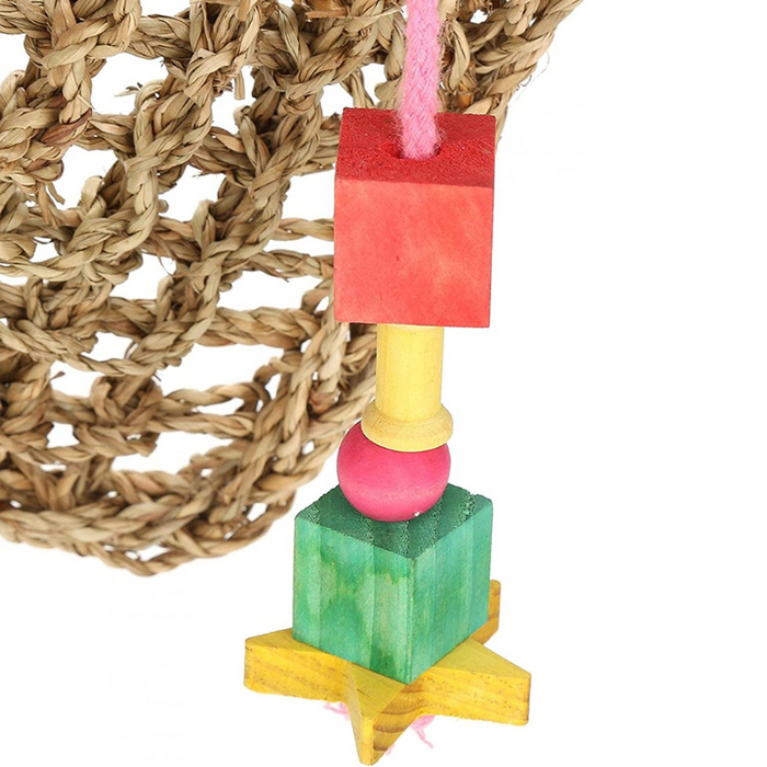 Braid Rope Net Bird Toy