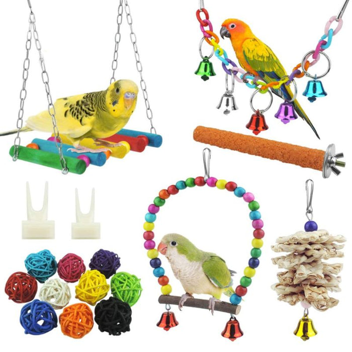 Set Of Chewing Toys For Birds