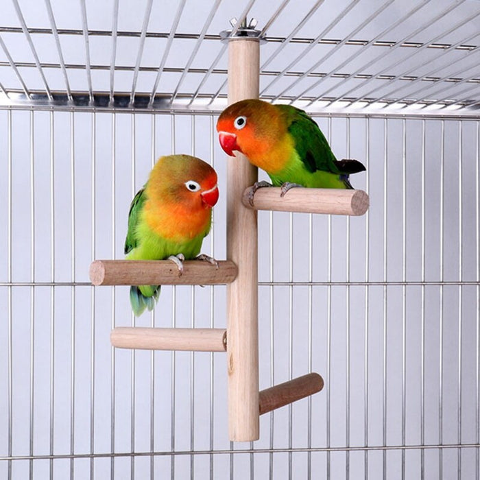 Bird Wooden Perch Toy