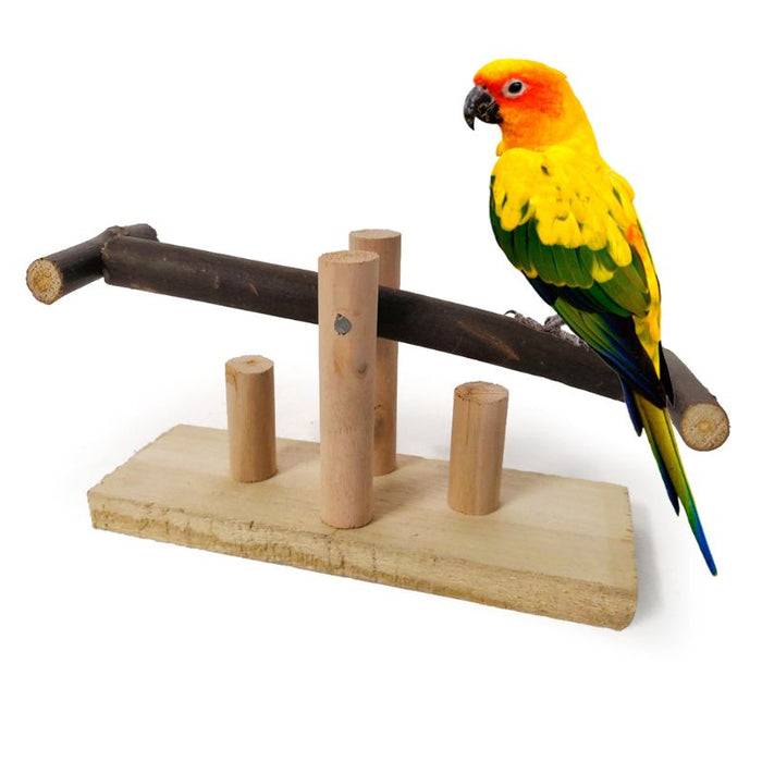 Wooden See-Saw Swing Bird Toy