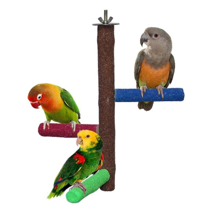 Colorful Chewing Toy Ladder Perch