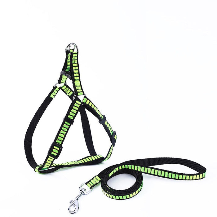 Dog Outdoor Harness And Leash Set