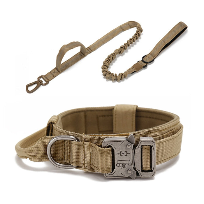 Durable Tactical Dog Collar And Leash Set
