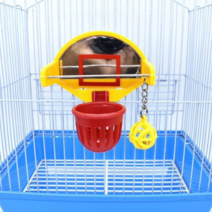 Birds Mini Basketball Hoop Chew Toy