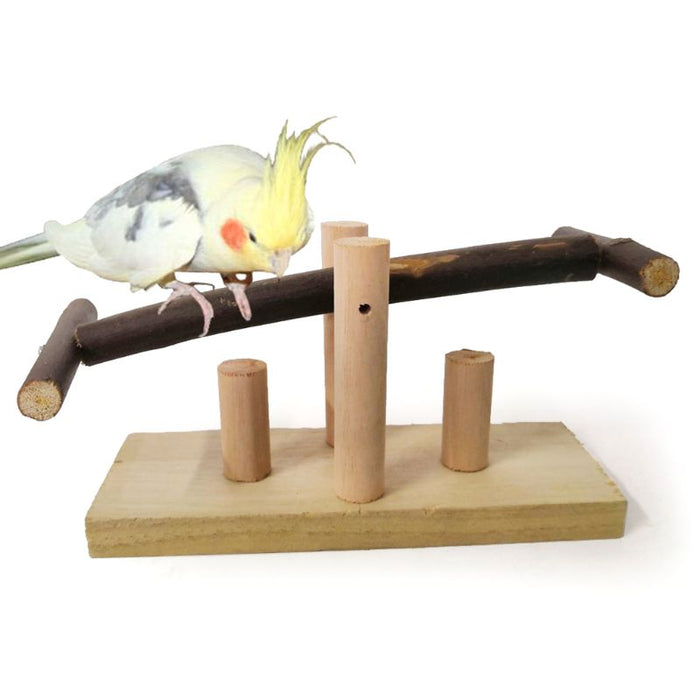 Wooden See-Saw Swing Bird Toy