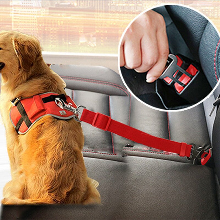 Colorful Dog Car Seat Belt