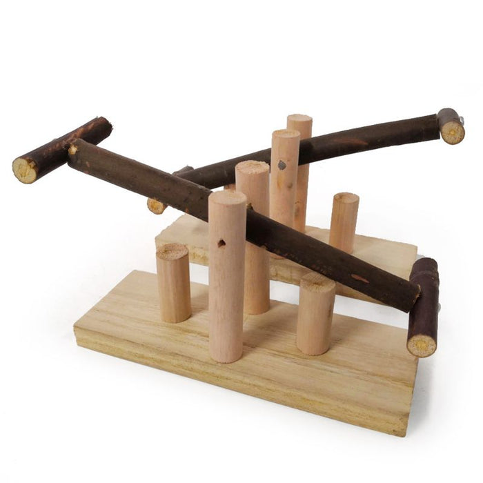 Wooden See-Saw Swing Bird Toy