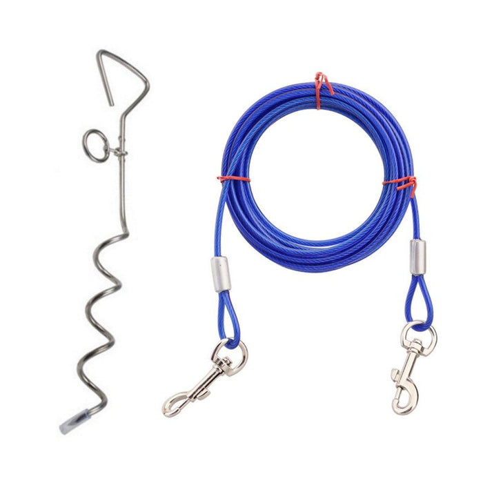 Steel Wire Dog Leashes